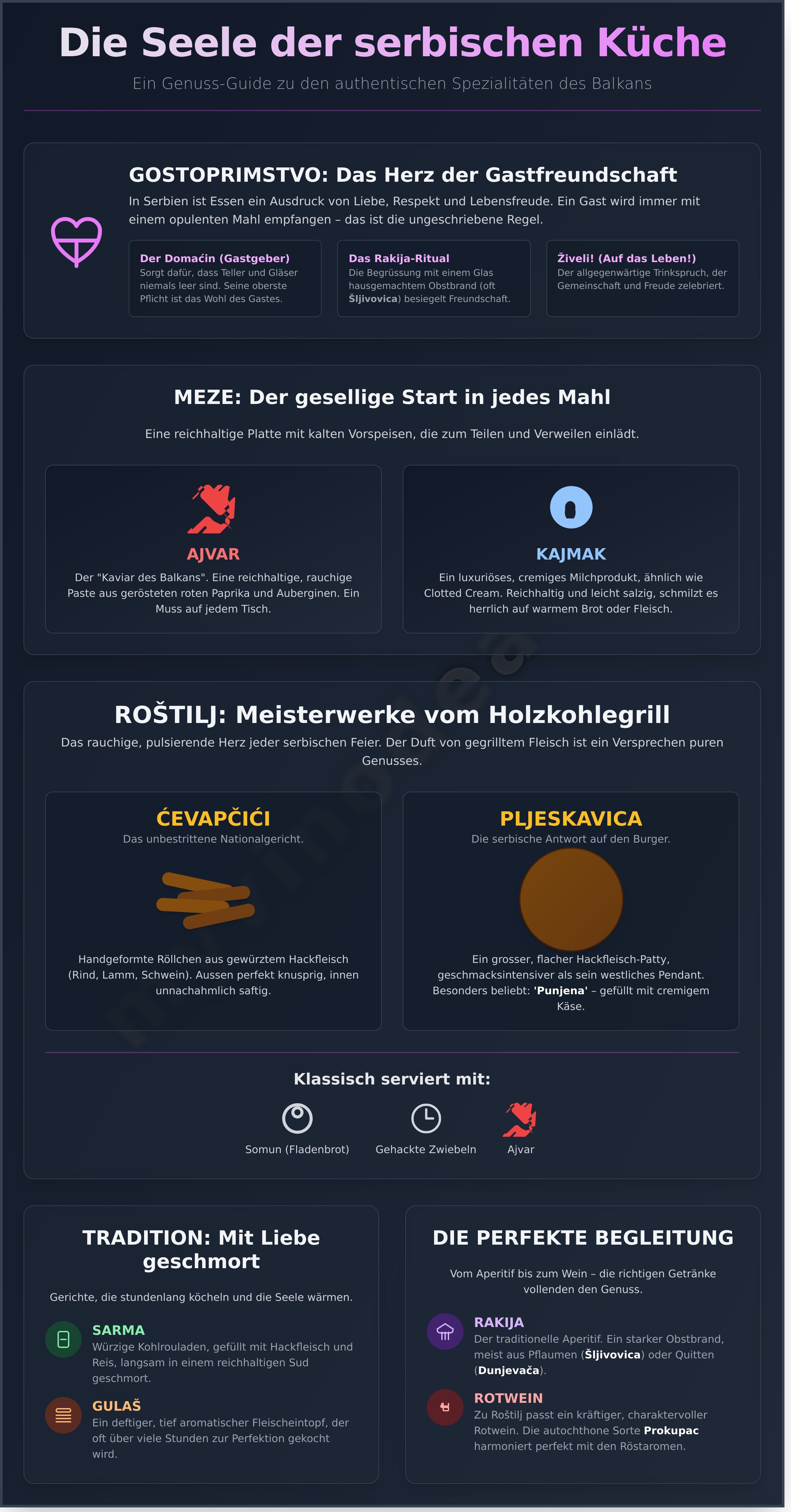 Serbische spezialitäten