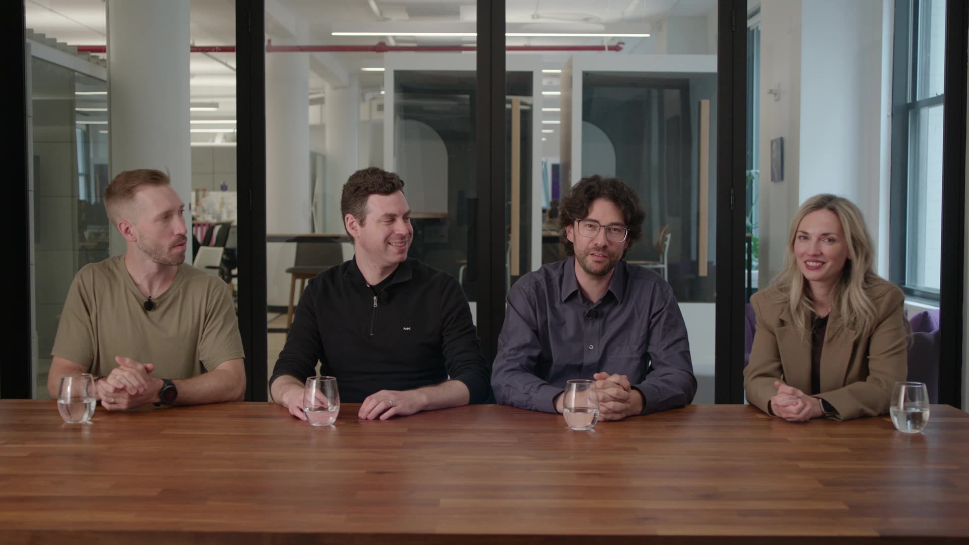 Product explainer scene from the Bubble mobile launch