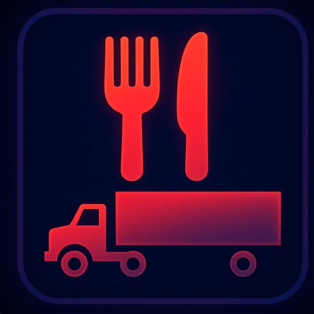 Truck-friendly food vendors and stops near major highways
