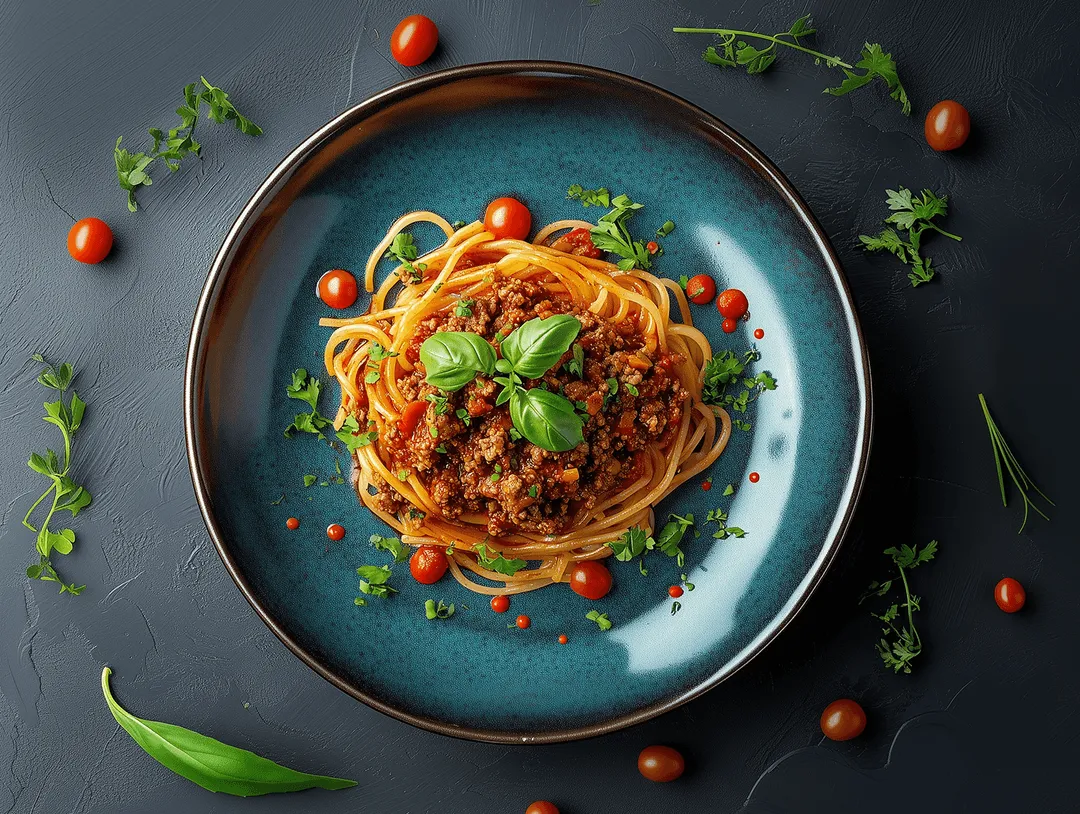 food on a plate