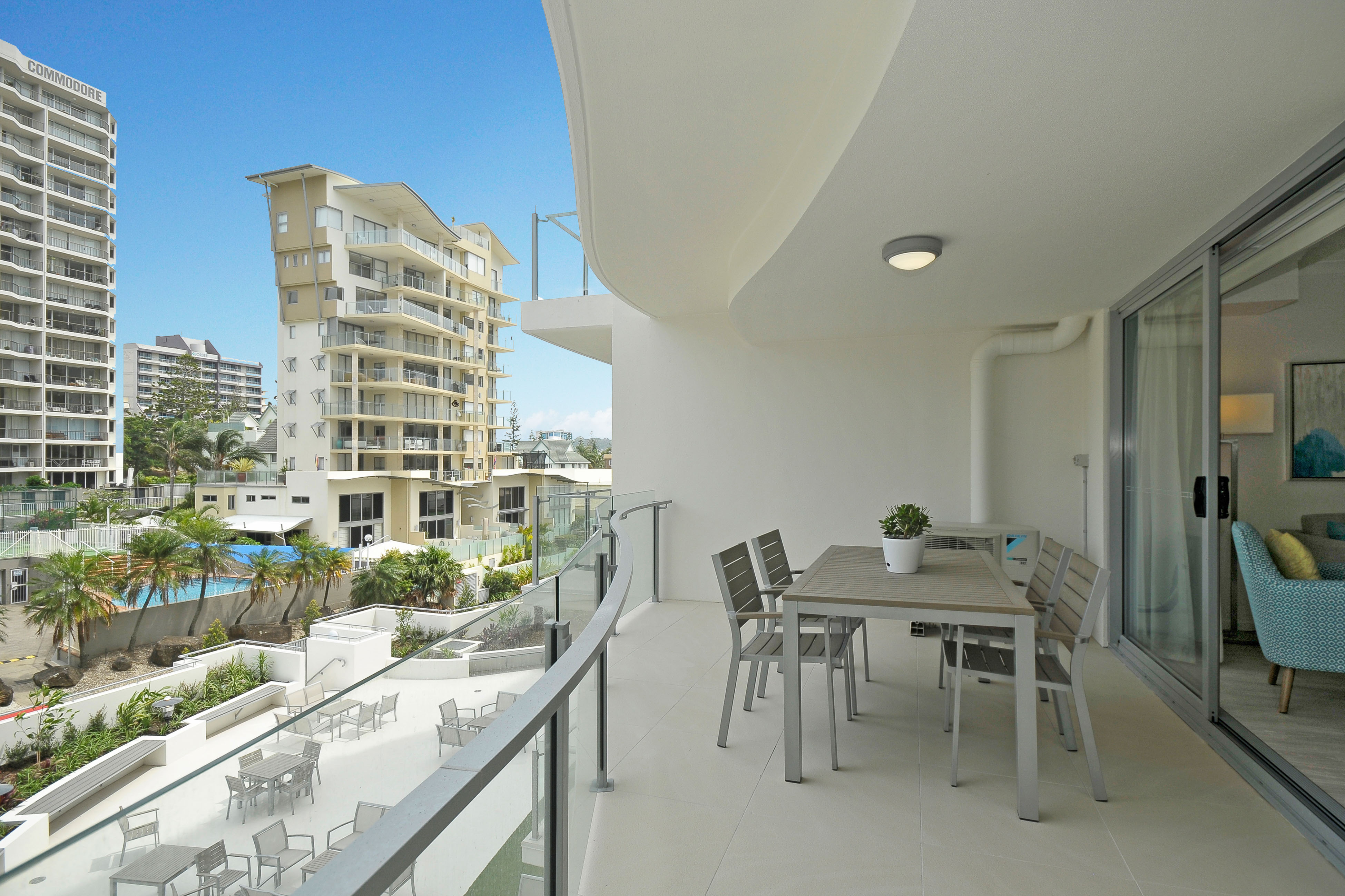 Ocean view from St George’s Defence Holiday Suites