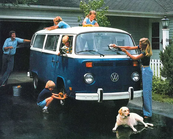VW Van Vintage Photo - Disclose Studios Melbourne