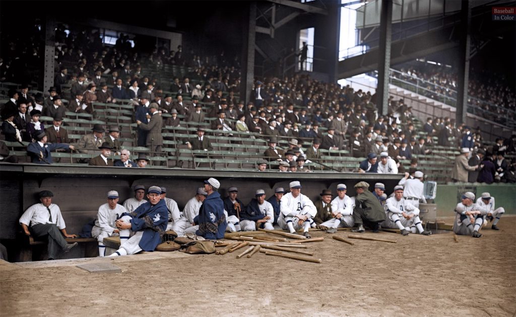 Baseball Bench Vintage Photo - Disclose Studios Melbourne