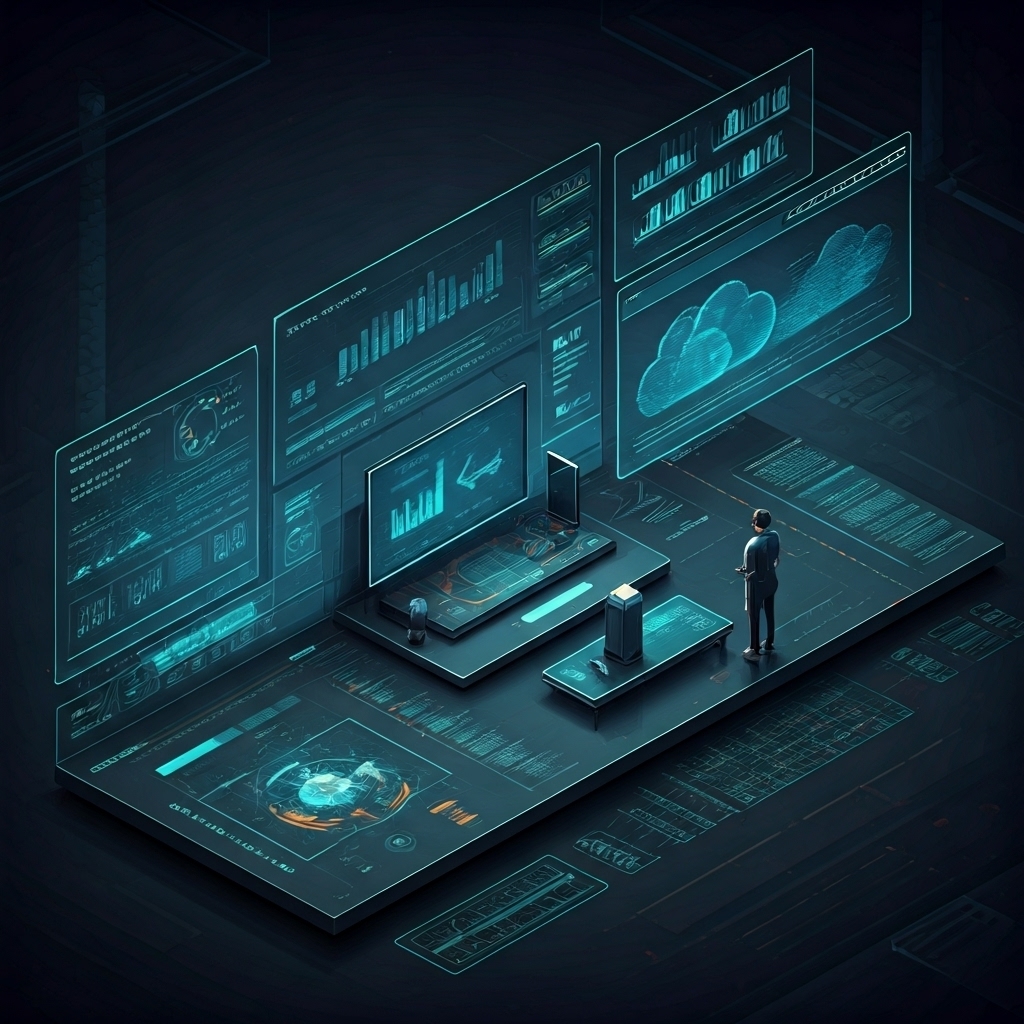 [background image] image of a modern office space (for a ai healthcare company)