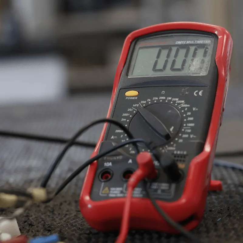 a multimeter 