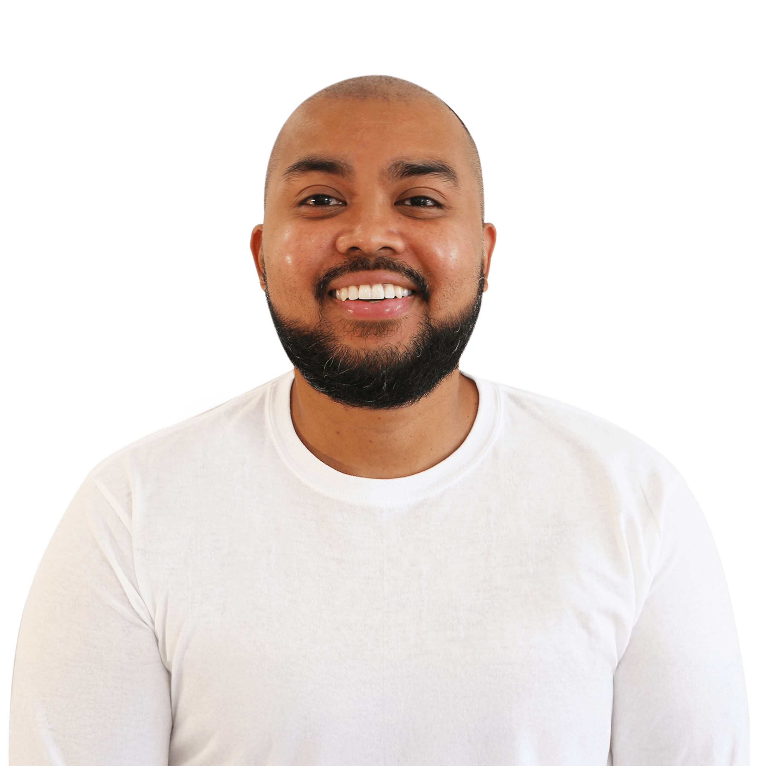 Team Section - Headshot: Aaron Lobo (Founder)