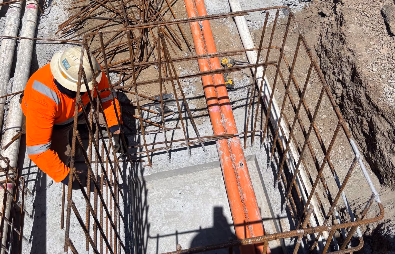 Concrete Works (Pits, Slabs, Footings)