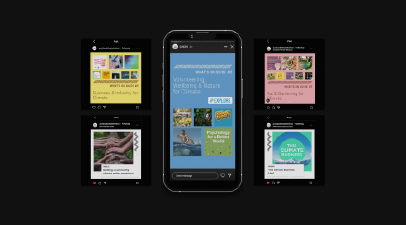 Smartphone Mockups for the 2024 ACF Instagram Posts promotion 