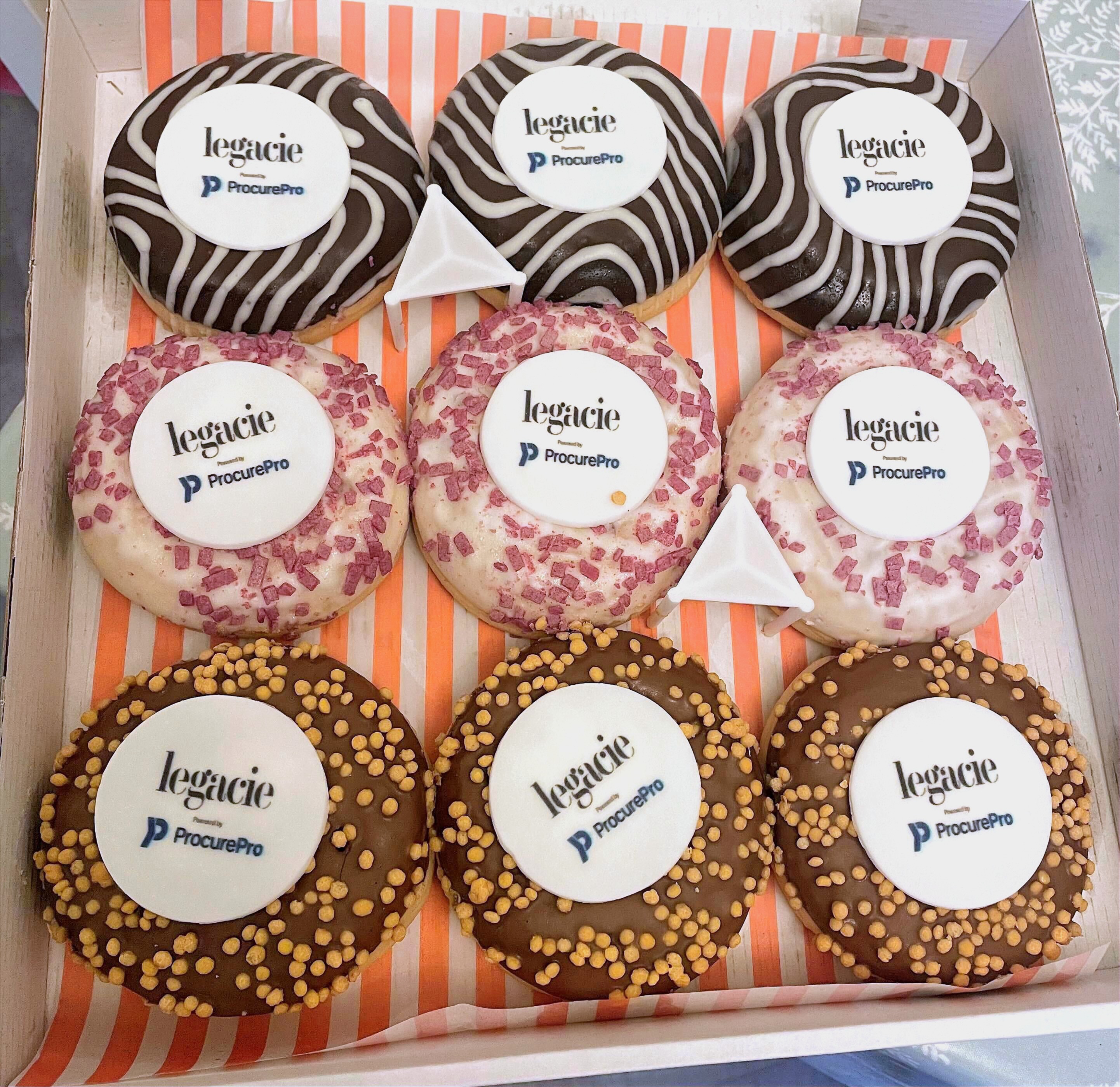 Legacie branded doughnuts
