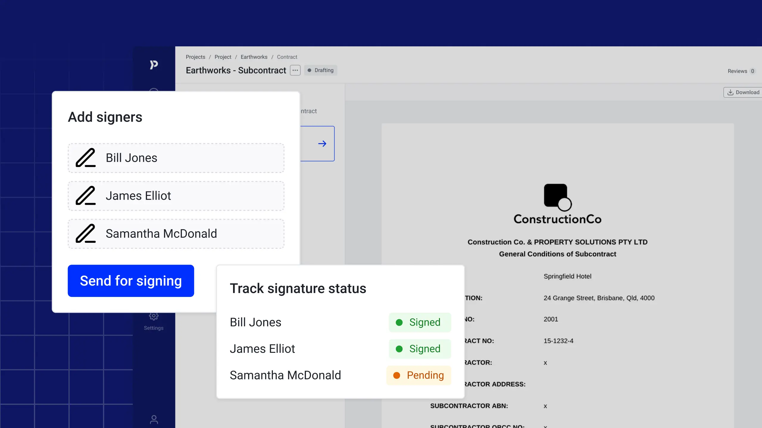 ProcurePro eSign: The free DocuSign alternative for construction procurement