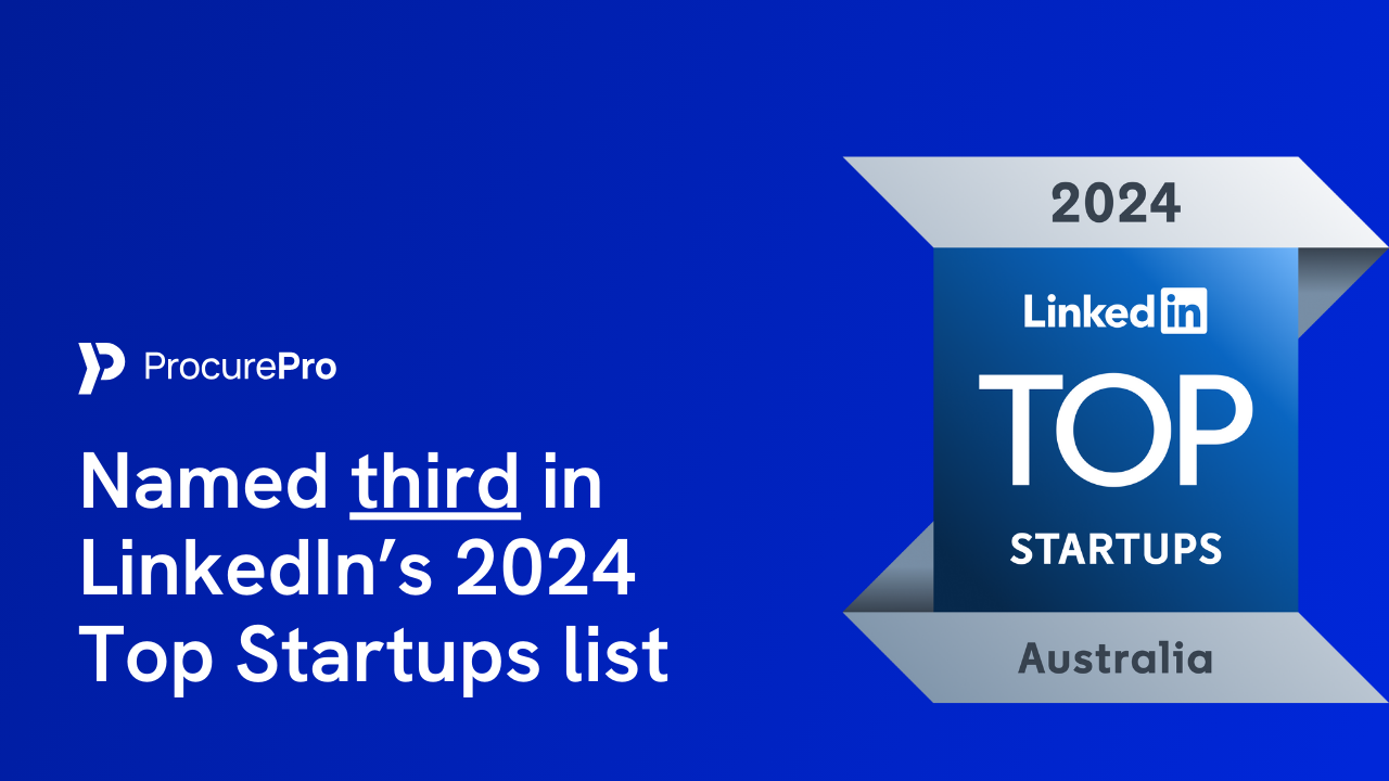 ProcurePro named in LinkedIn’s 2024 Top Startups