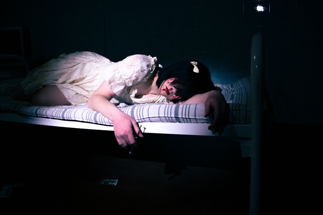 person sleeping peacefully in a dark room - Immune system strengthening person sleeping peacefully in a dark room - Immune system strengthening