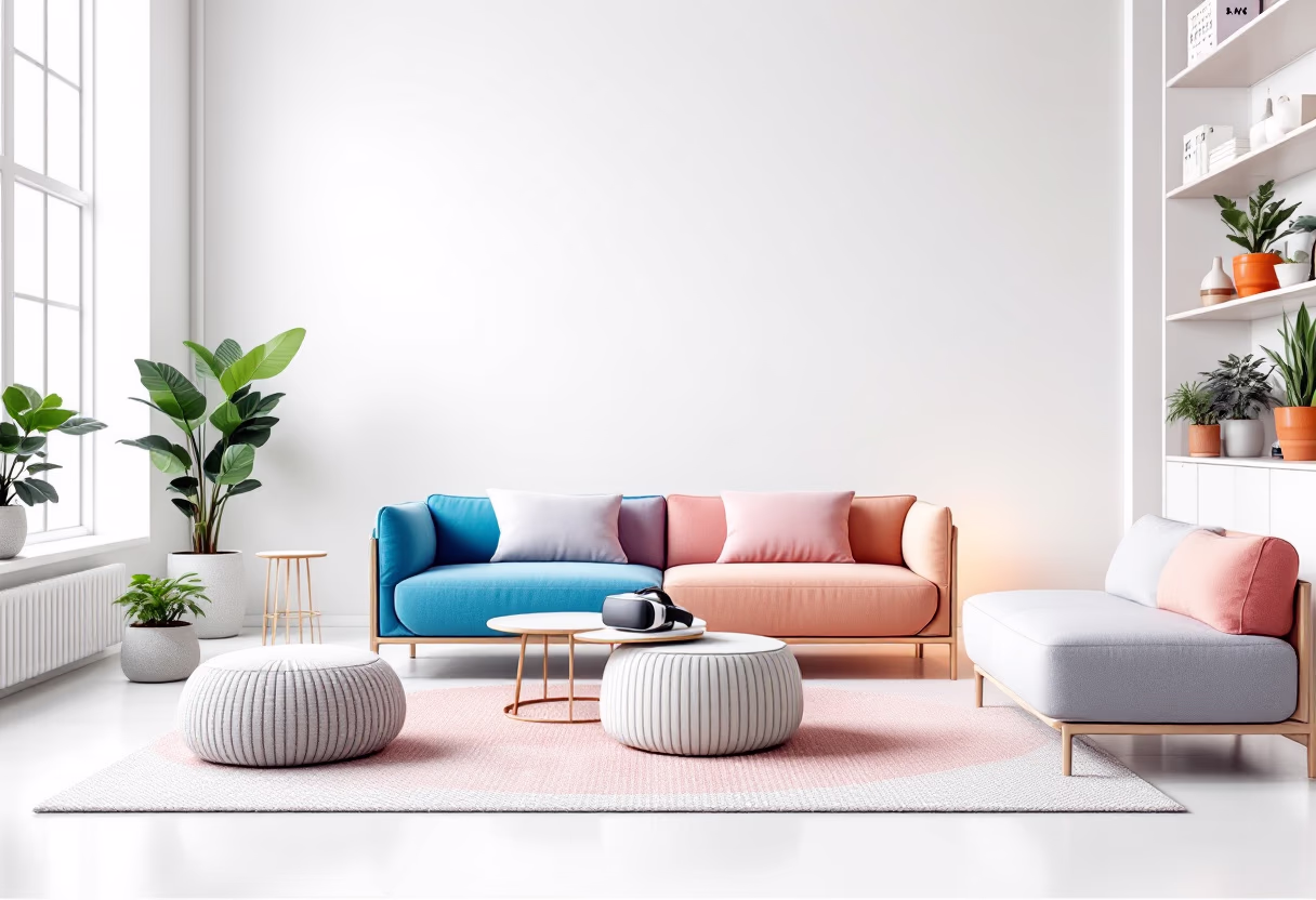 image of office lounge (for a game development company)