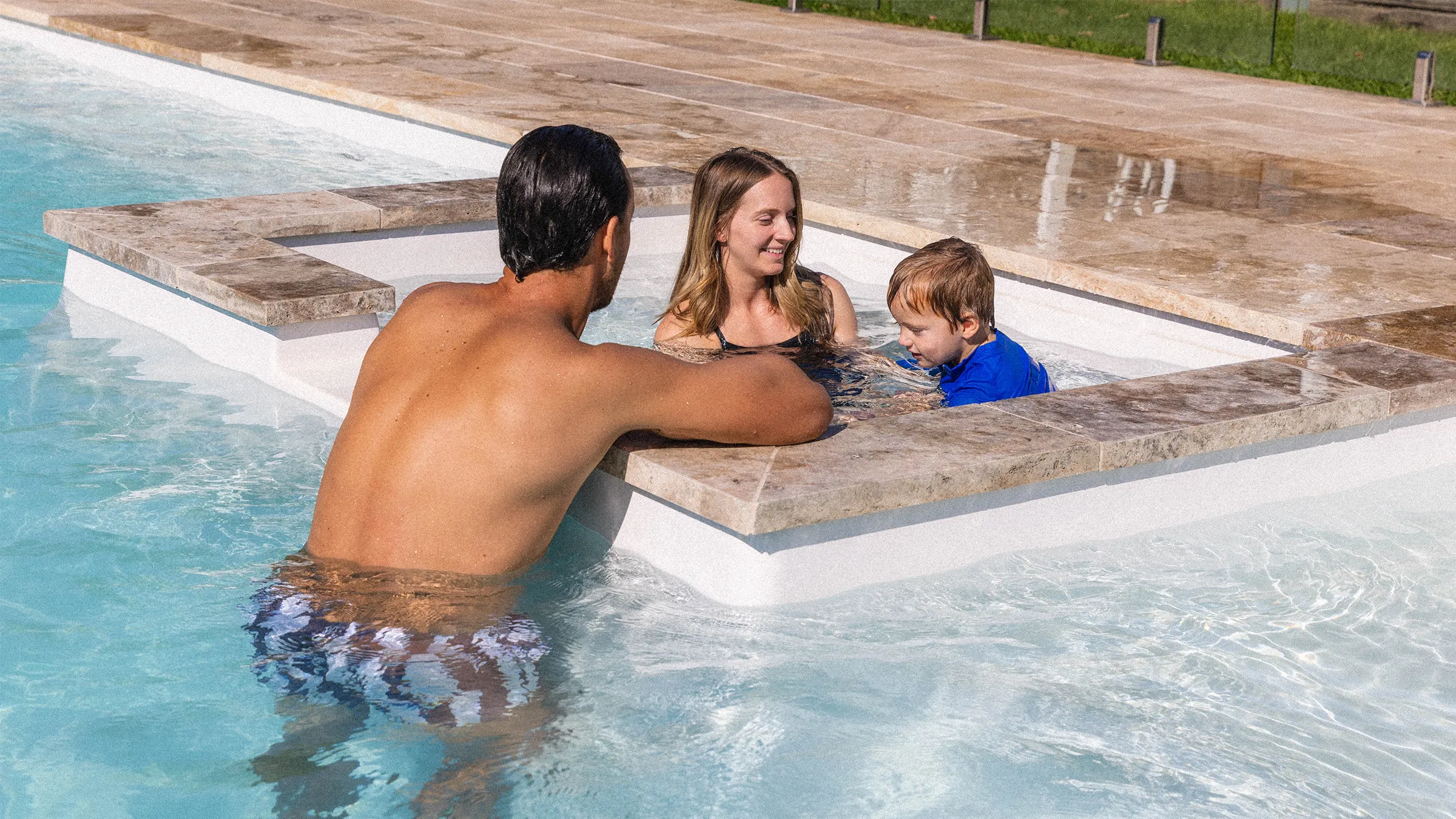 Summertime Pools is the only fibreglass pool company to design build and install all our pools end to end.