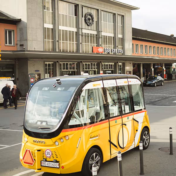 SmartShuttle: Le voyage continue jusqu'à la gare