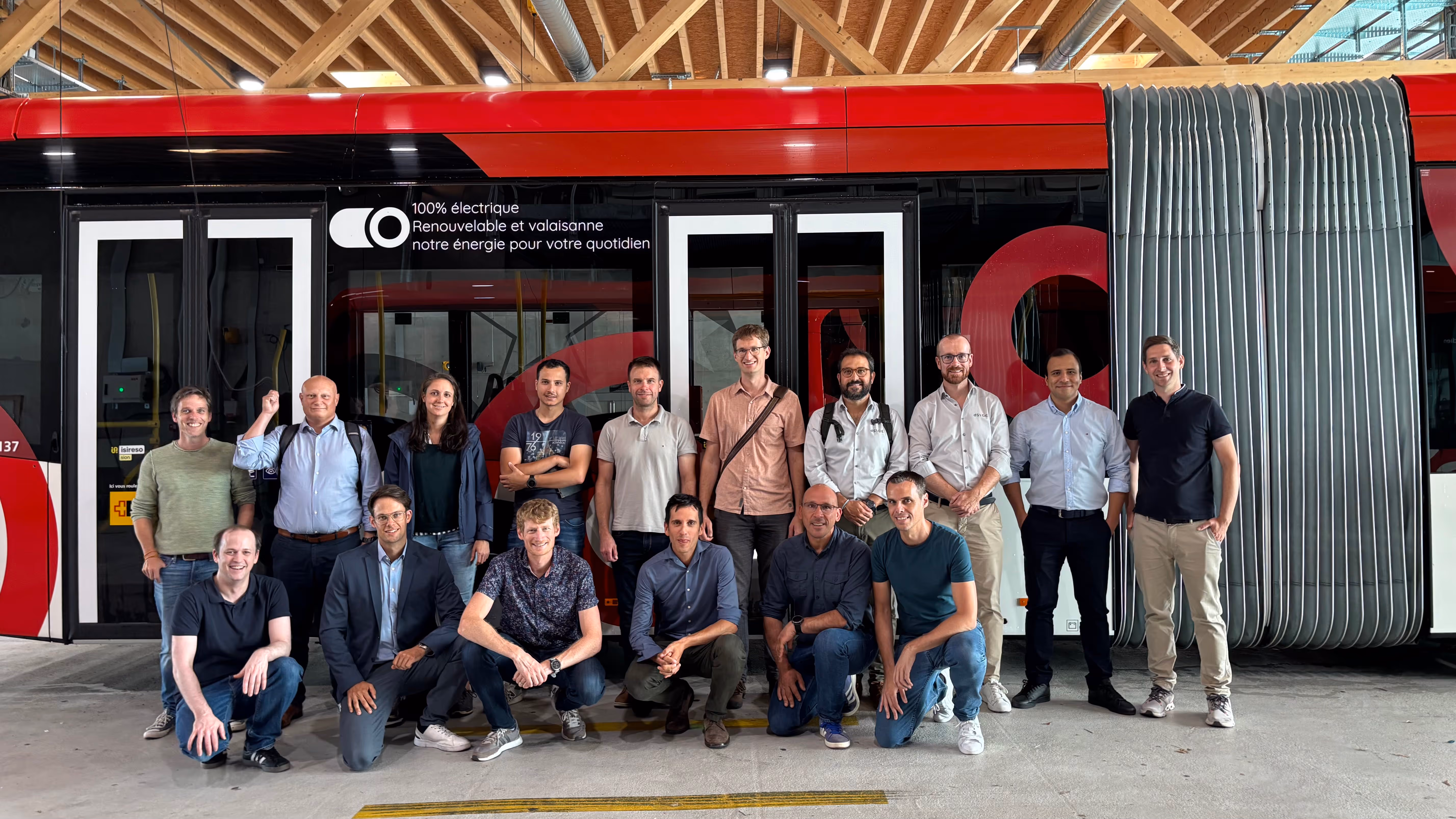 Électrification des bus à Sion: E-Sandbox sert de laboratoire national