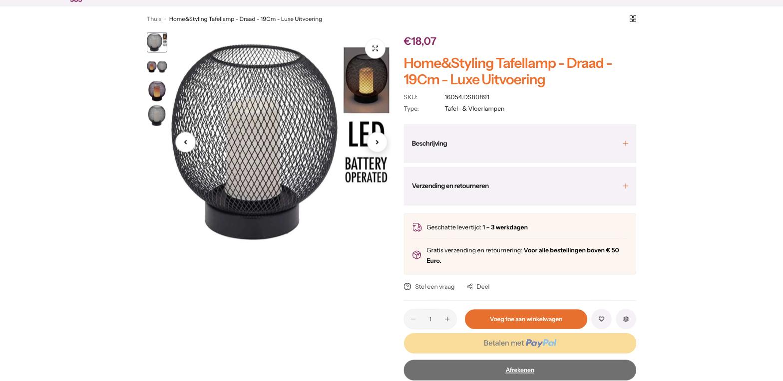 Happy Shopping 365: afrekenen met PayPal