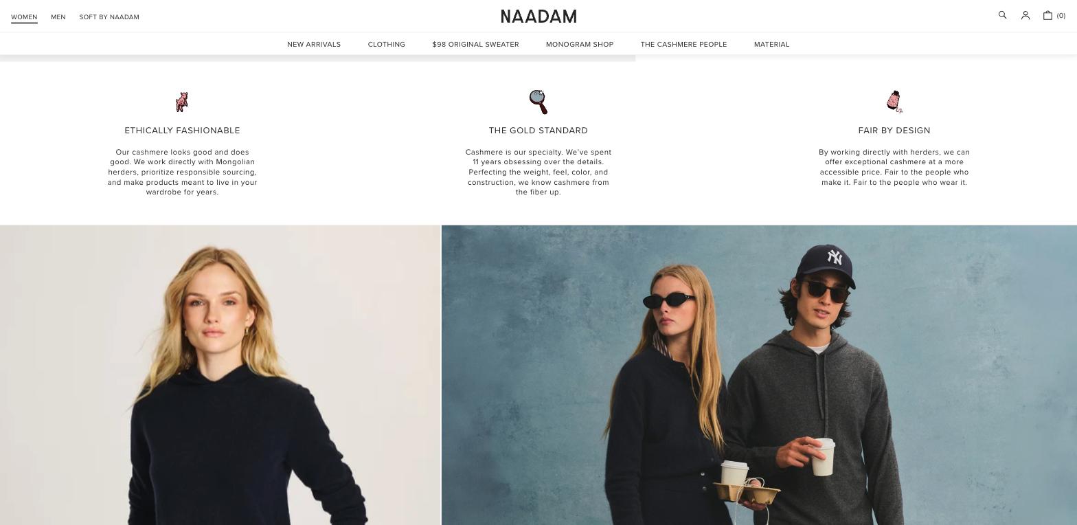 NAADAM: merkverhaal