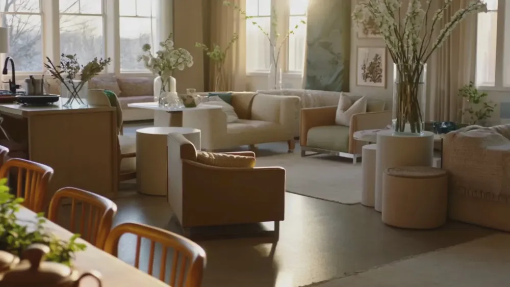 Happy Shopping 365: woonkamer met meubels