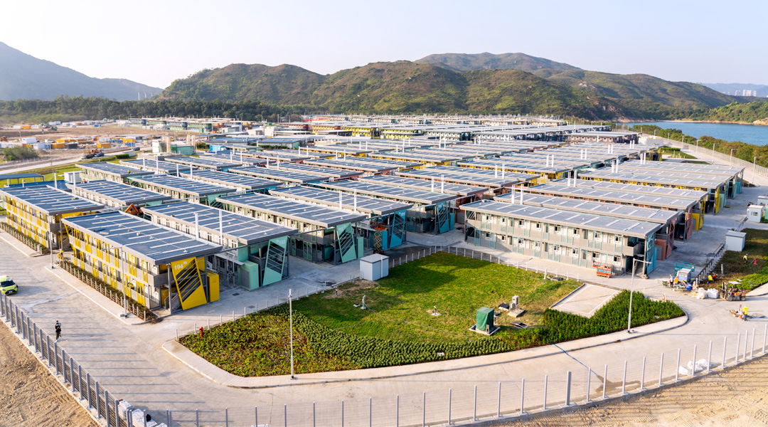Community Isolation & Treatment Facilities Site at HKZMB Artificial Island