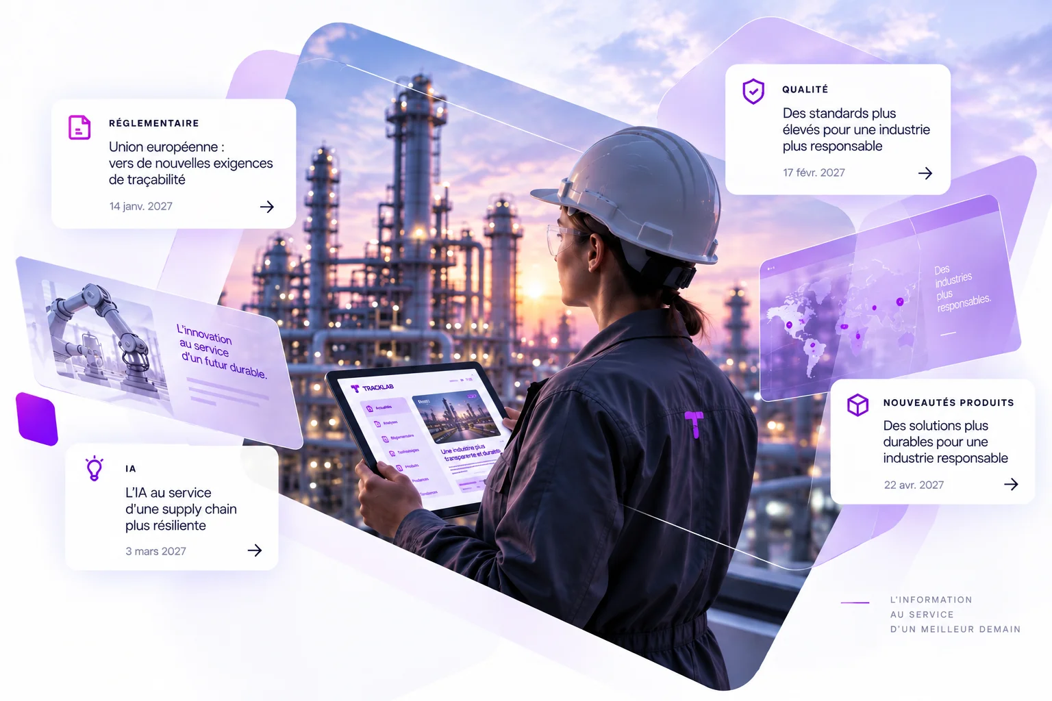 Industrie, innovation et actualités Tracklab