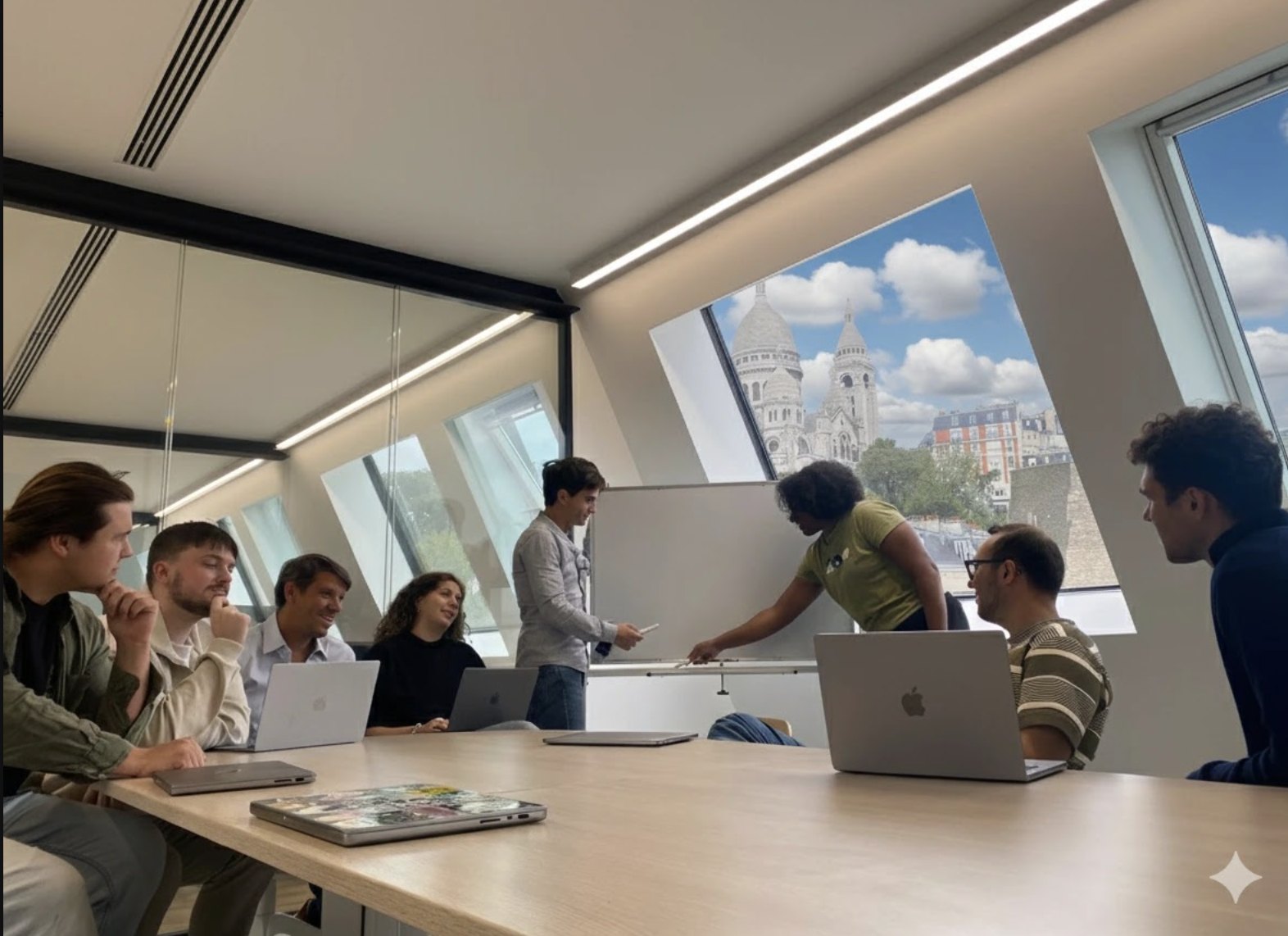 L'équipe Tracklab à Paris
