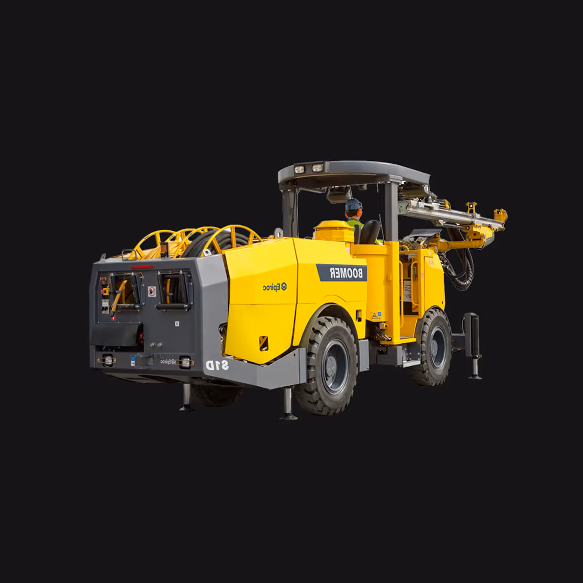 Face-drilling-rig