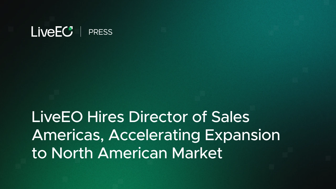 LiveEO Hires Director of Sales Americas, Accelerating Expansion to North American Market