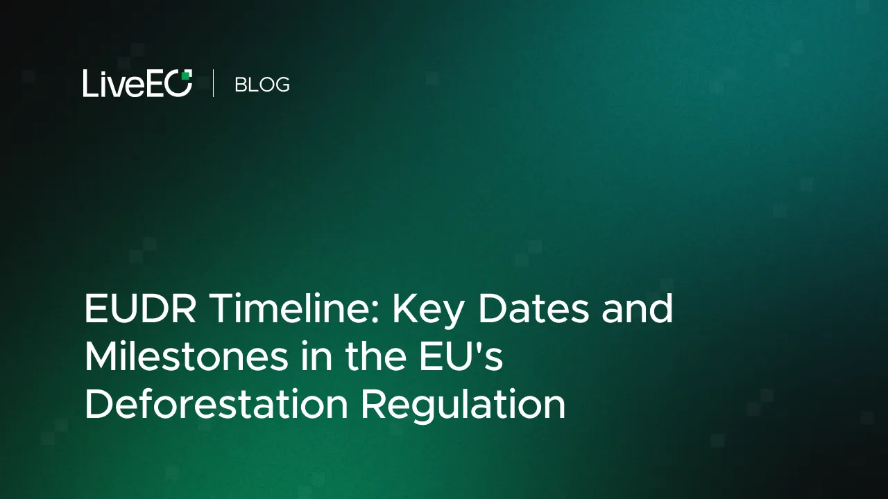 EUDR Timeline: Key Dates and Milestones in the EU's Deforestation Regulation (April 2025 Update)