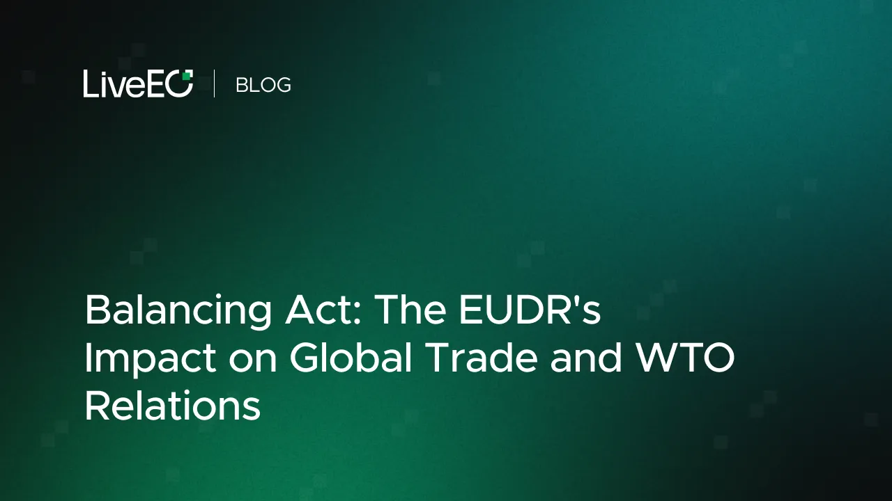 Balancing Act: The EUDR's Impact on Global Trade and WTO Relations