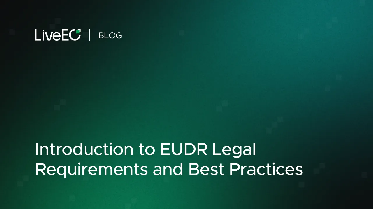 Introduction to EUDR Legal Requirements and Best Practices