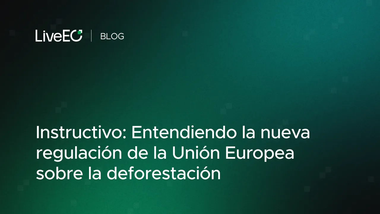 Instructivo: Entendiendo la nueva regulación de la Unión Europea sobre la deforestación