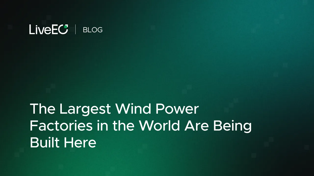 The Largest Wind Power Factories in the World Are Being Built Here