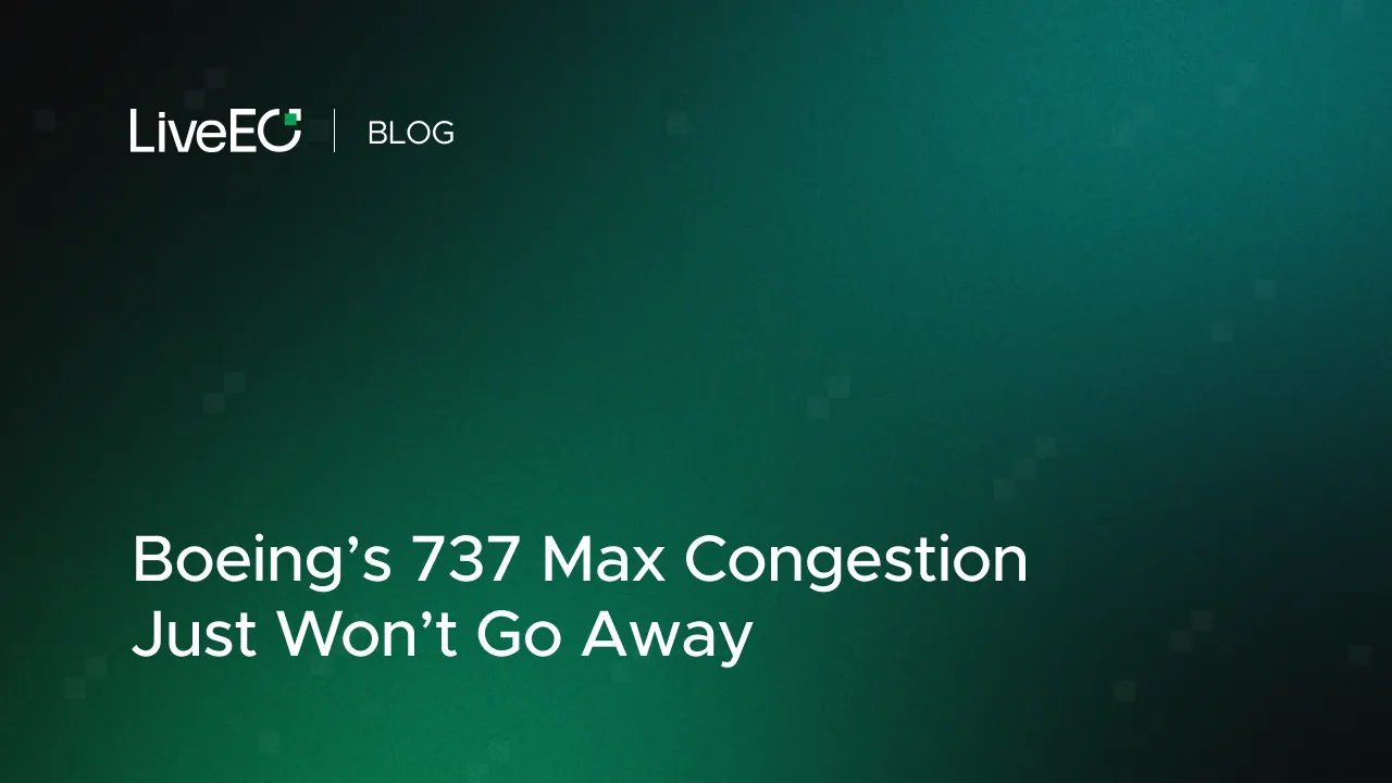 Boeing’s 737 Max Congestion Just Won’t Go Away