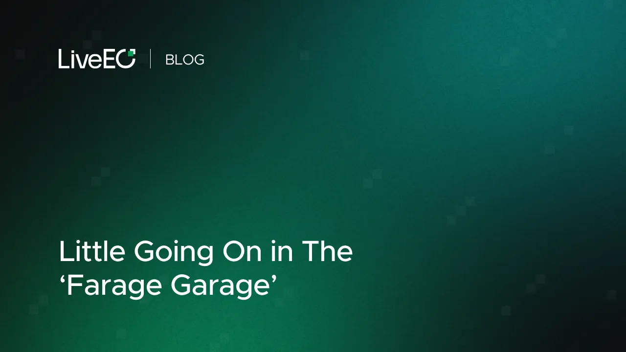 Little Going On in The ‘Farage Garage’