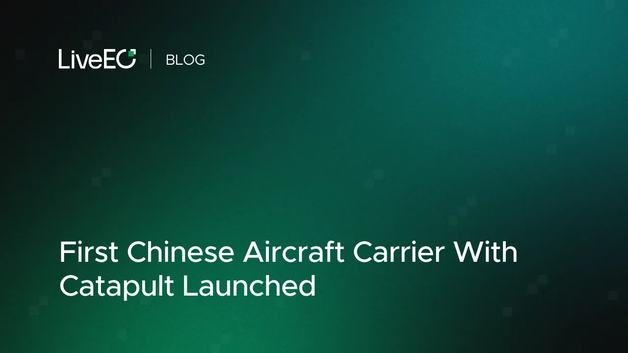 First Chinese Aircraft Carrier With Catapult Launched