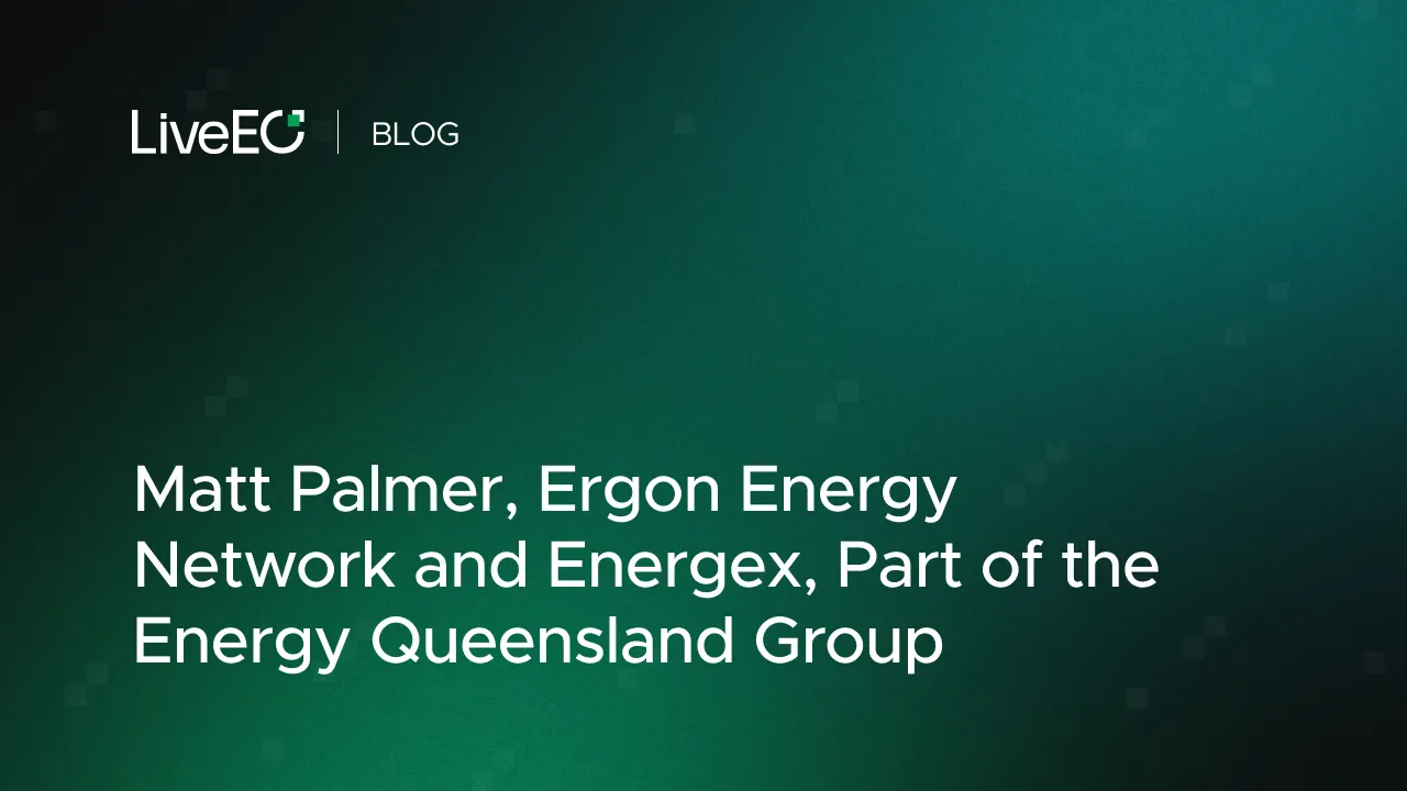 Matt Palmer, Ergon Energy Network and Energex, part of the Energy Queensland group