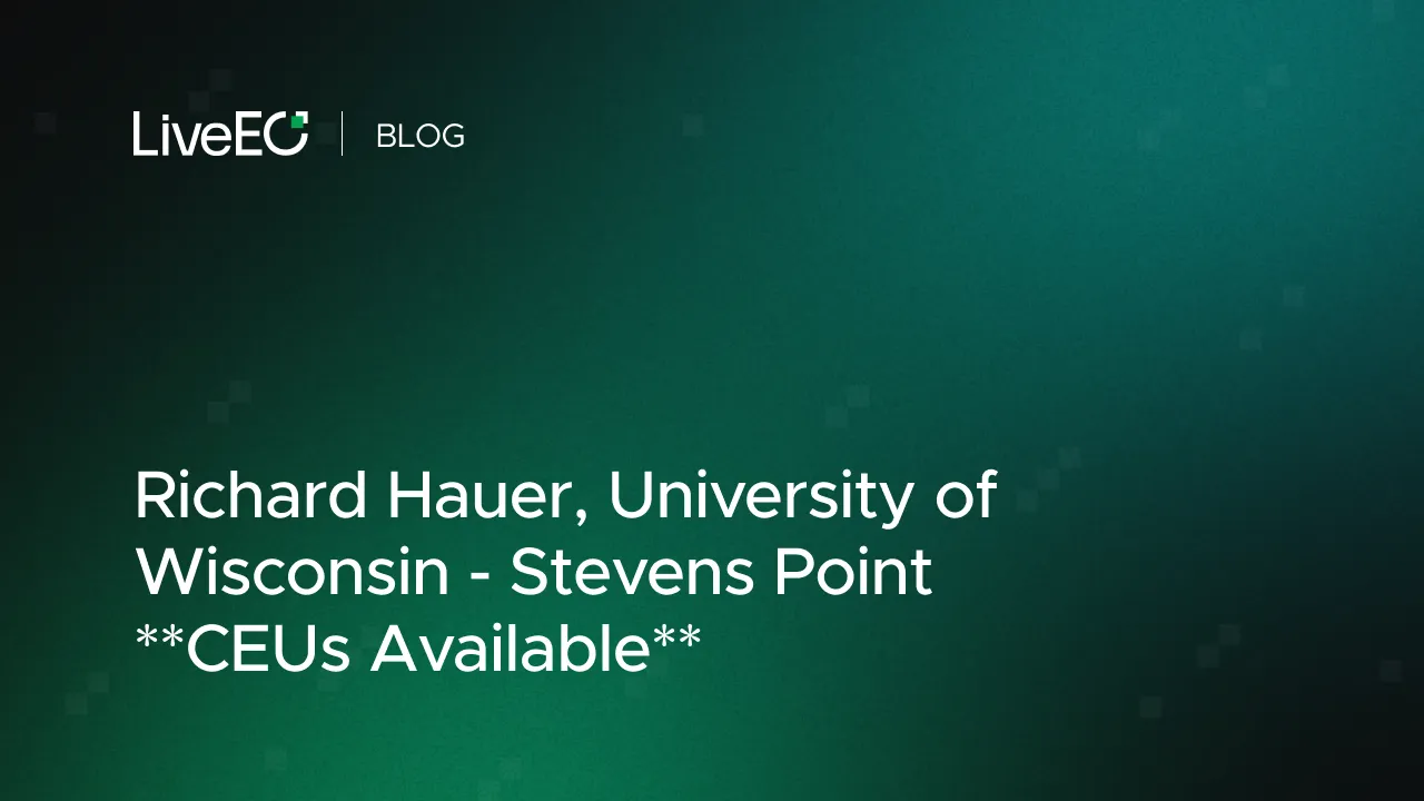 Richard Hauer, University of Wisconsin - Stevens Point **CEUs Available**
