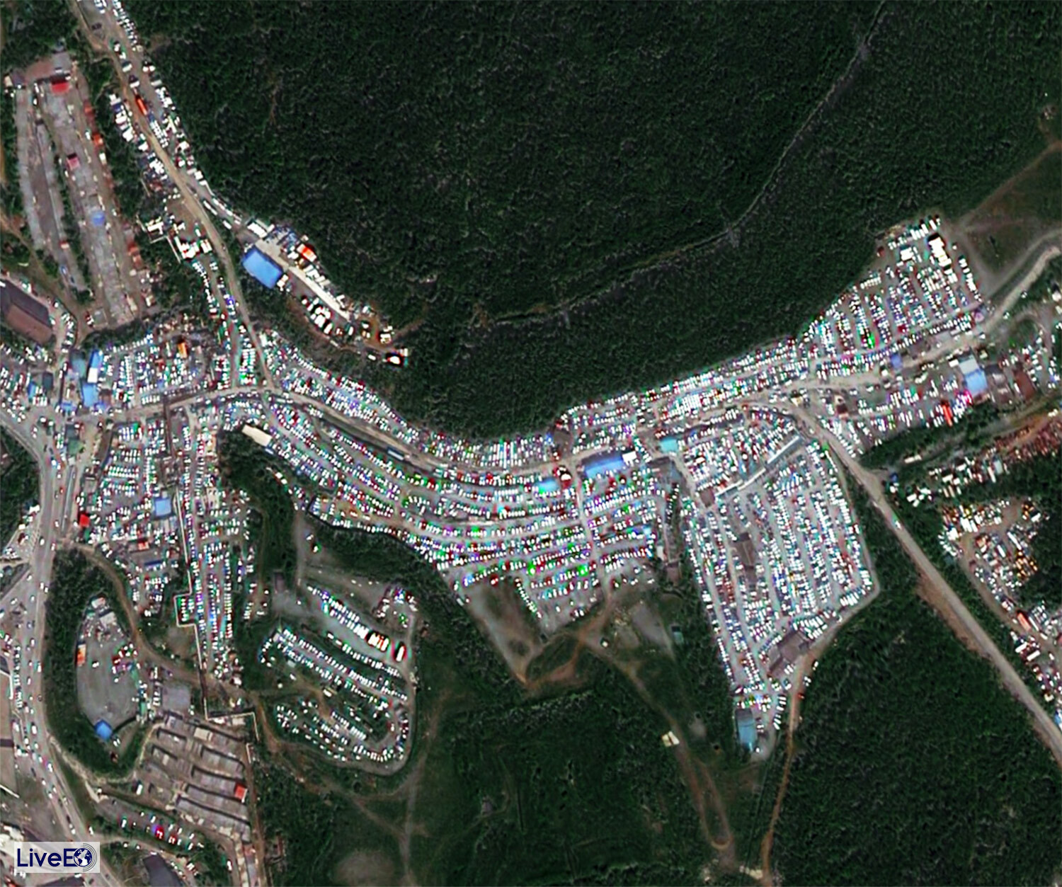 Car Market Vladivostok Russia 2021