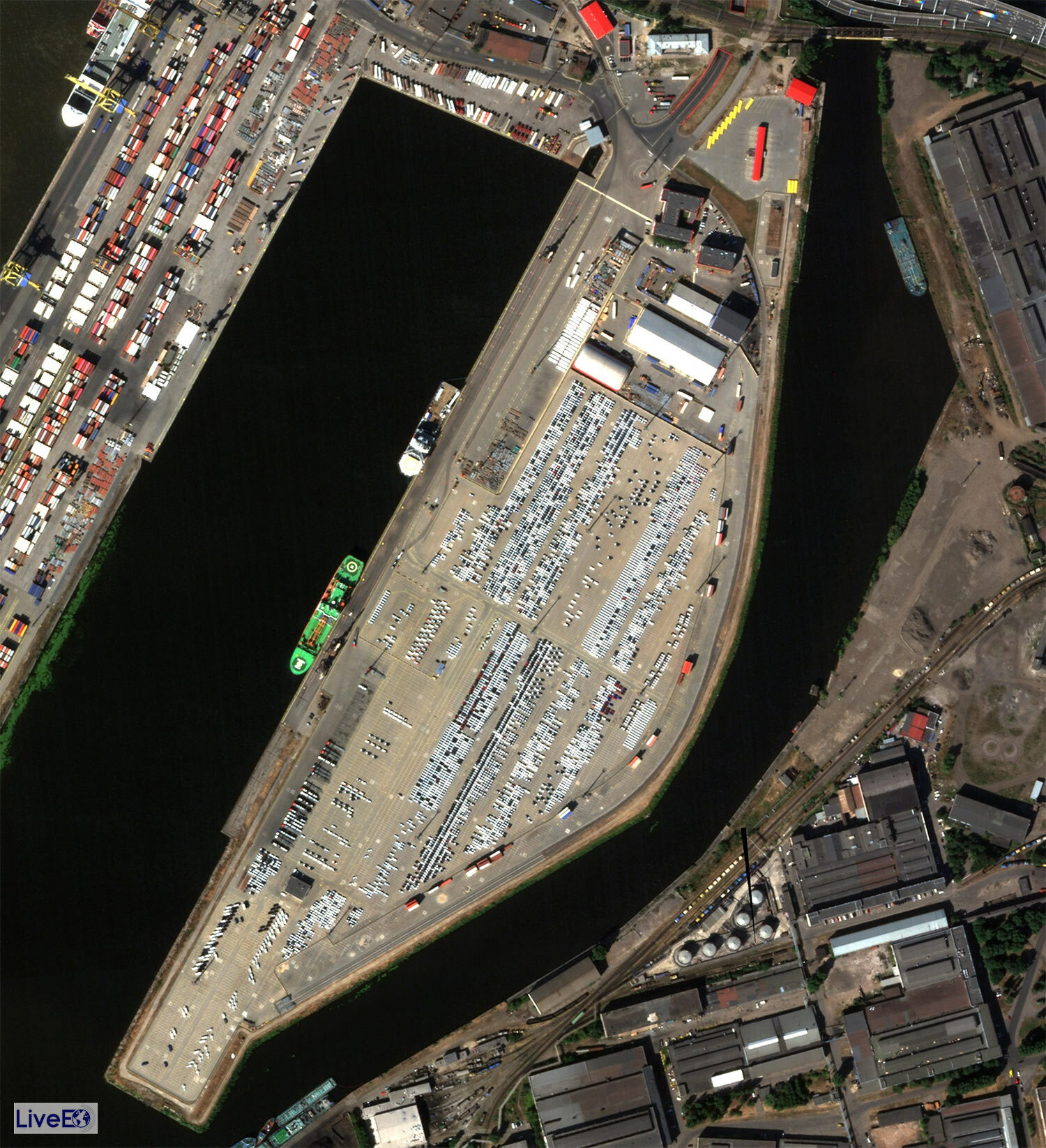 Port of Saint Petersburg Russia