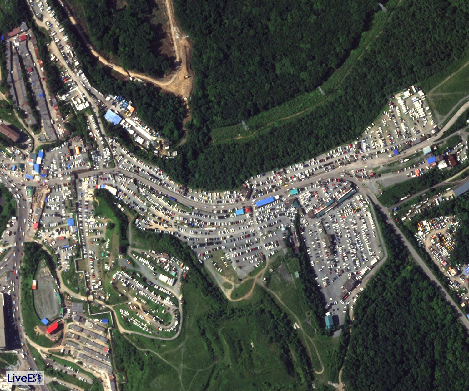 Car Market Vladivostok Russia 2021