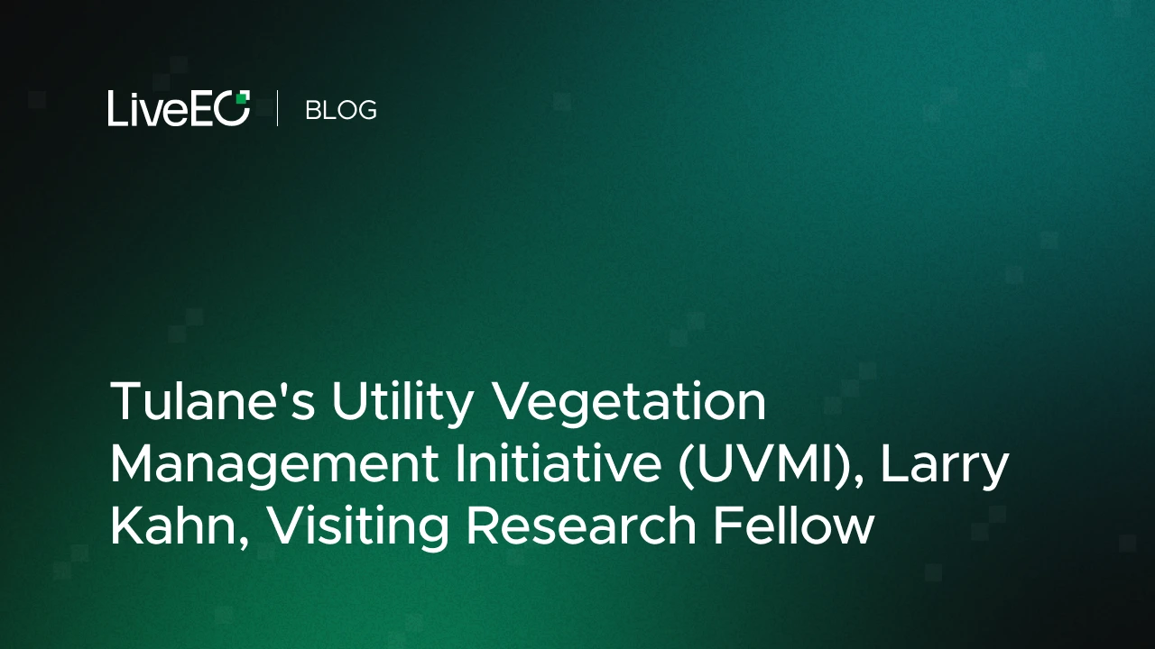 Tulane's Utility Vegetation Management Initiative (UVMI), Larry Kahn, Visiting Research Fellow
