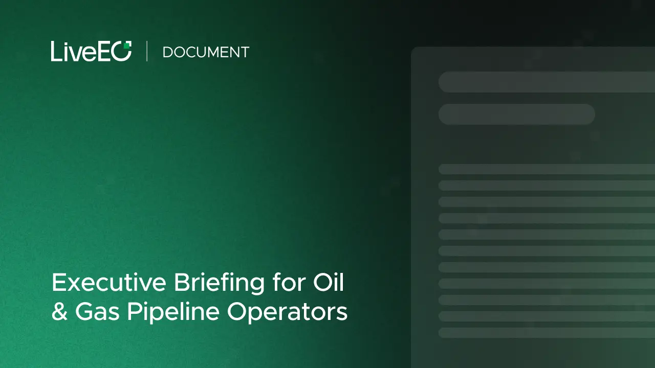 Executive Briefing for Oil & Gas Pipeline Operators