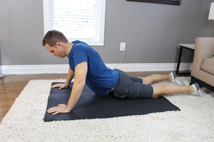 low back press ups 2