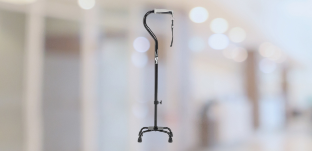 Adjustable Quad (4 point) Cane