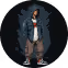Stylized avatar of a young man in a blue hoodie, white shirt, shorts, and sneakers with a yellow scarf.