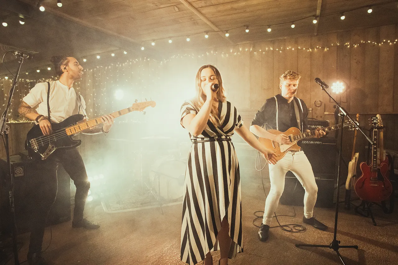 Book The Everglow for your wedding or event. Premium live music entertainment with high-energy sets. View video showreels and check live availability.