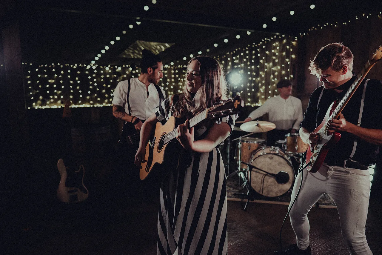Book The Everglow for your wedding or event. Premium live music entertainment with high-energy sets. View video showreels and check live availability.