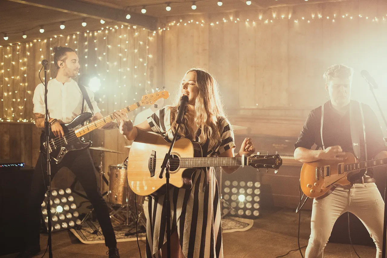 Book The Everglow for your wedding or event. Premium live music entertainment with high-energy sets. View video showreels and check live availability.