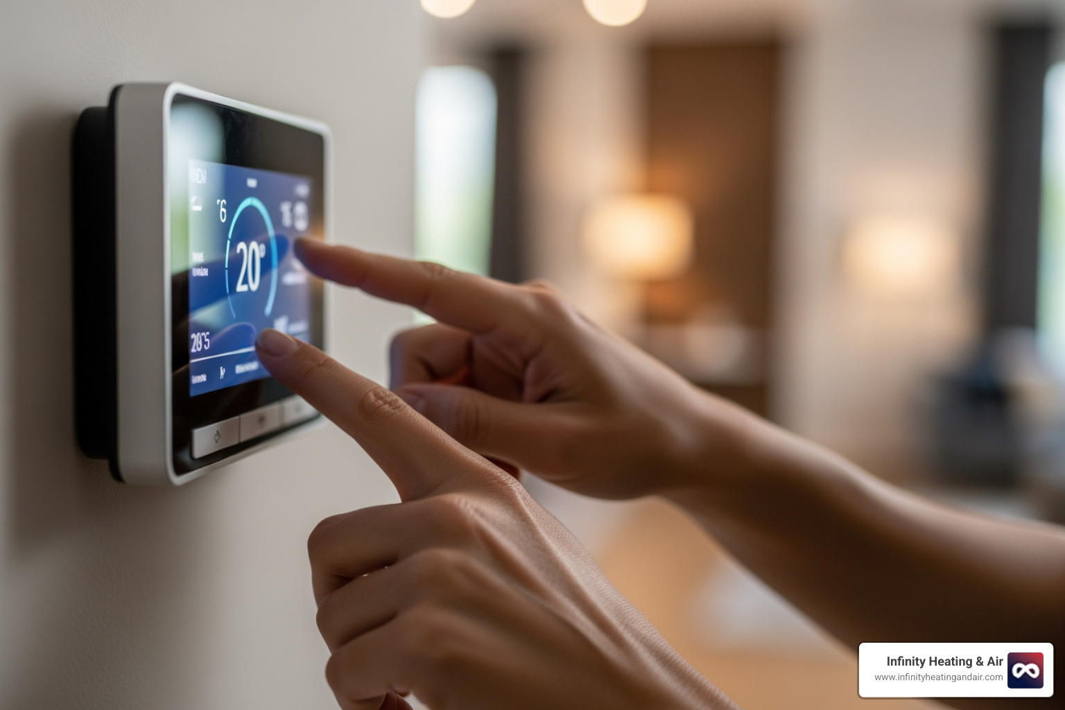 a homeowner checking a thermostat - 24 hour heater not working olympia wa